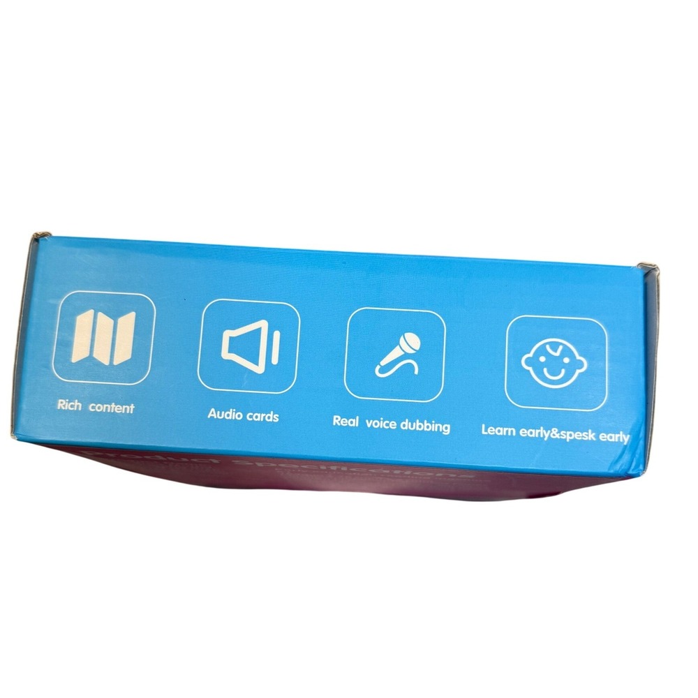 Enlightenment Reading Machine Interactive Audio Flash Card Reader Learning Toy - Picture 5 of 11